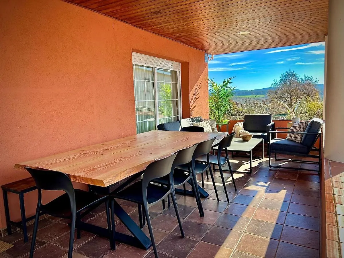 Villa Piscina De Sal Barbacoa Wifi, Parking Gratis, 3 Min Pga Casa El Roble Gerona Сasa de vacaciones