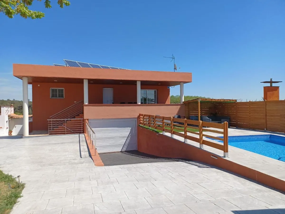 Villa Piscina De Sal Barbacoa Wifi, Parking Gratis, 3 Min Pga Casa El Roble Gerona